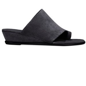 Vince Darla Suede Wedge Slides